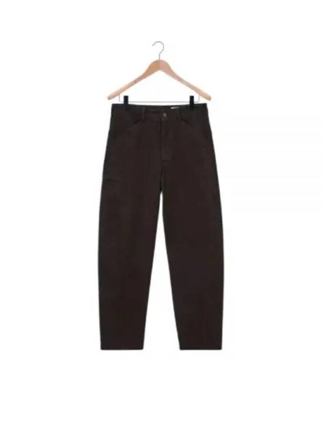 Twisted Workwear Straight Pants Espresso - LEMAIRE - BALAAN 2