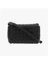 Intrecciato Mini Cross Bag Black - BOTTEGA VENETA - BALAAN 3