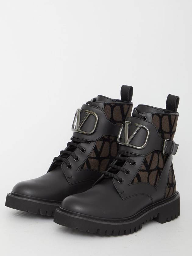 23 fw V logo signature combat boots 3W2S0Q03HQZU02 B0020567586 - VALENTINO - BALAAN 3