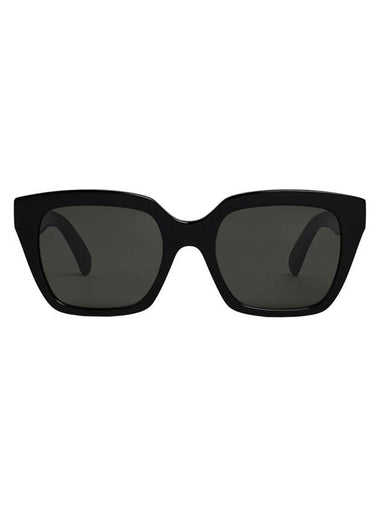 Eyewear Monochrome 03 Acetate Square Sunglasses Black - CELINE - BALAAN 1