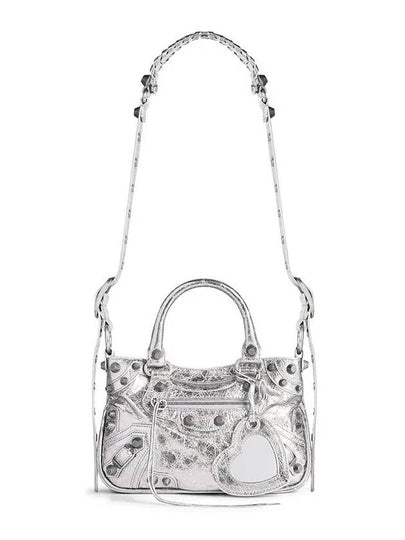 Neo Cagole Small Tote Bag Silver - BALENCIAGA - BALAAN 2