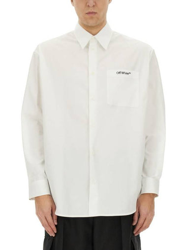 Off-White Shirt With Logo - OFF WHITE - BALAAN 1