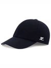 Embroidered Logo Ball Cap Black - COURREGES - BALAAN 2