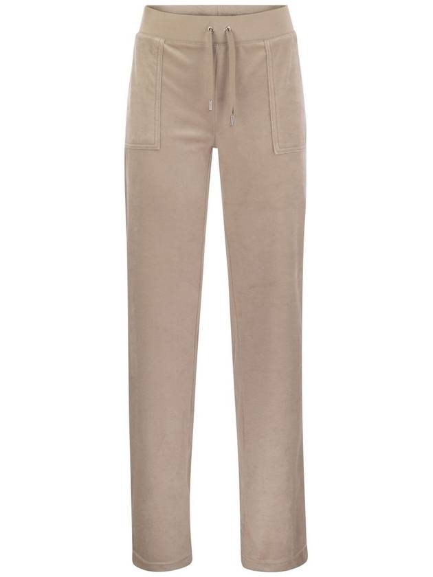 Trousers with velour pockets - JUICY COUTURE - BALAAN 1