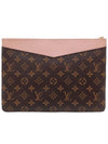 Women s M62942 Monogram Rose Daily Clutch Built in Chip - LOUIS VUITTON - BALAAN 3