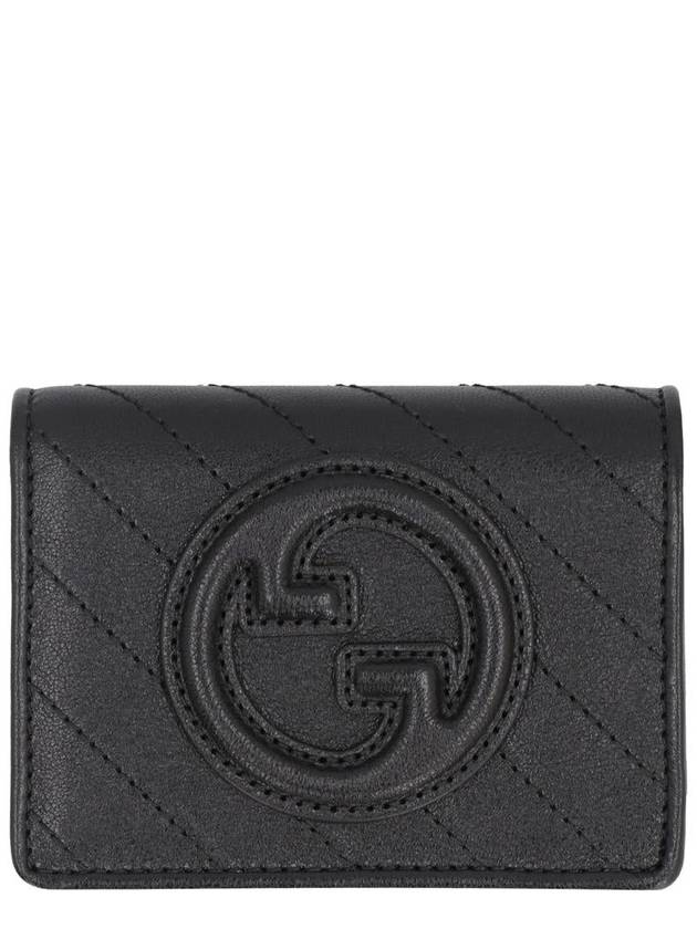 Blondie Half Wallet Black - GUCCI - BALAAN 2