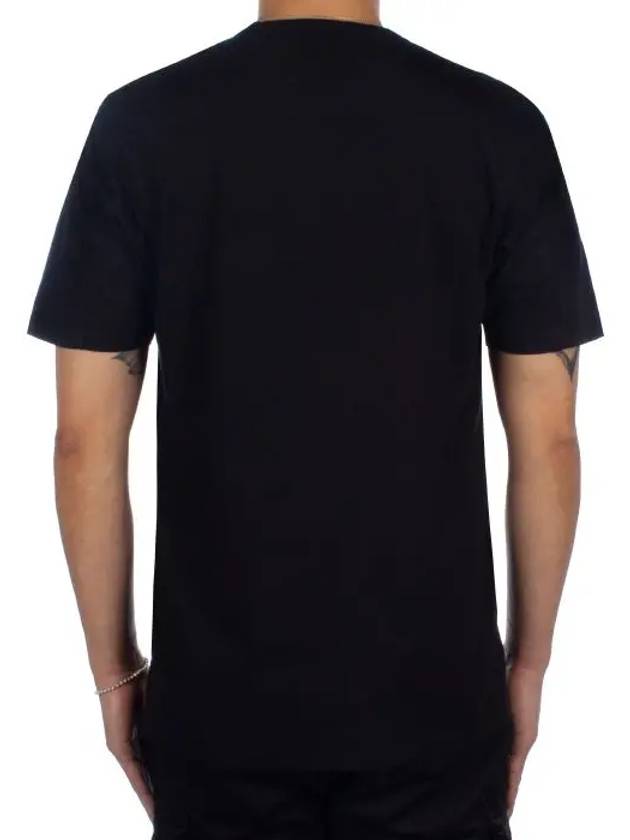 Small Logo Pocket Cotton Short Sleeve T-Shirt Black - CP COMPANY - BALAAN 5