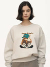 OHP x AIDAEVE Bigfoot Women Heavy Sweatshirt - ONEHUNDREDPERCENT - BALAAN 3