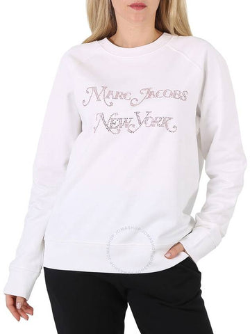 Marc Jacobs Ladies Marc Jacobs New York Logo Sweatshirt, Size Medium - MARC JACOBS - BALAAN 1