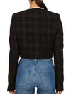 ROPX15107A RX184 001 Women s Wool Crop Jacket - ROCHAS - BALAAN 6