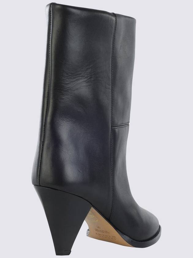 23 fw Black Leather ROUXA Boots BO0021FAA3A57S01BK B0480751178 - ISABEL MARANT - BALAAN 3