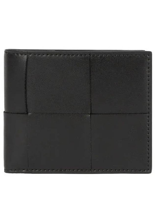 Intrecciato Bi Fold Wallet Black - BOTTEGA VENETA - BALAAN 2