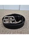 Men's BB Buckle Large Belt Black - BALENCIAGA - BALAAN 2