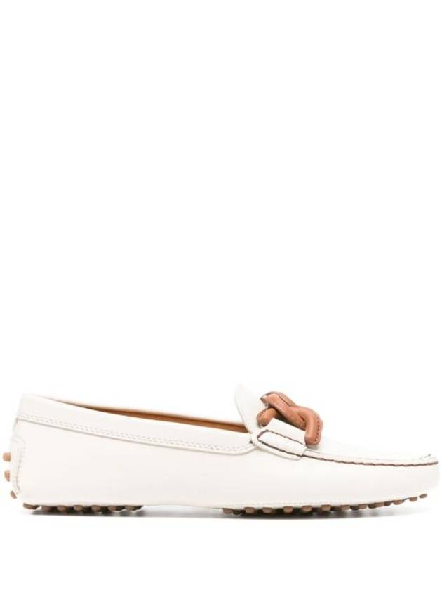 Kate Gommino Driving Shoes Ivory - TOD'S - BALAAN 1