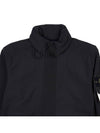 Soft Shell RE Dye Technology Light Weight Zip-up Jacket Black - STONE ISLAND - BALAAN 4