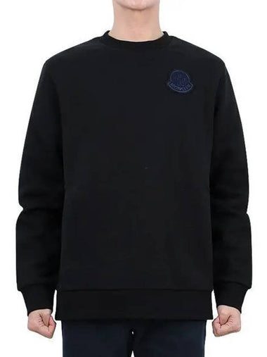 Patch Logo Cotton Sweatshirt 8G00067 809KX 999 1113255 - MONCLER - BALAAN 1