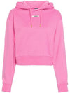 Le Sweatshirt Gros Grain Cotton Hoodie Pink - JACQUEMUS - BALAAN 2