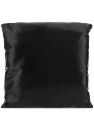 Pillow Leather Clutch Bag Black - BOTTEGA VENETA - BALAAN 1