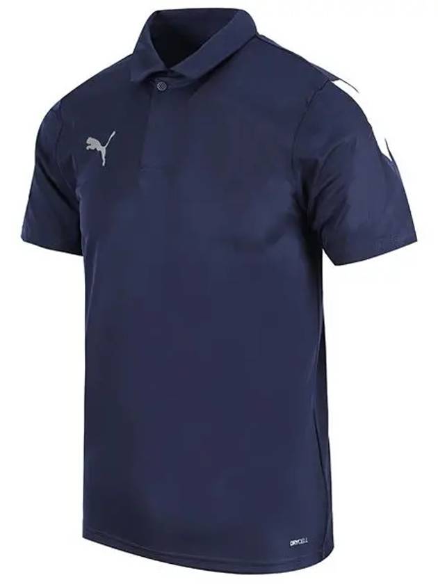 Team Liga Sideline Polo Shirt Navy - PUMA - BALAAN 3