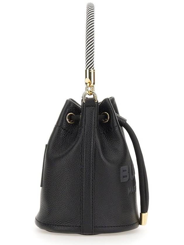 The Leather Bucket Bag Black - MARC JACOBS - BALAAN 3