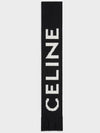 Fringe Scarf Wool - CELINE - BALAAN 1