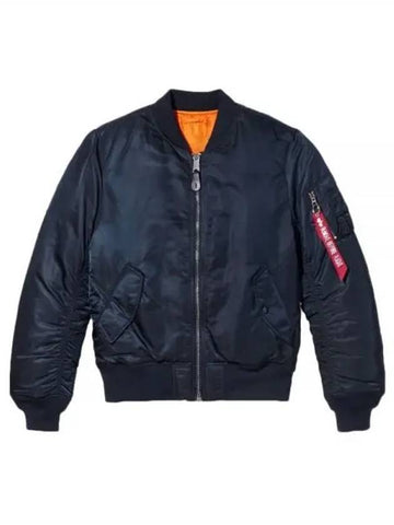 MJM21000C1 REPLICA BLUE MA 1 Jacket - ALPHA INDUSTRIES - BALAAN 1