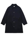 Breasted Single Coat Navy - AMI - BALAAN 2