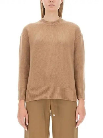 S Max Mara VENEZIA Crew Neck Wool Knit - S MAX MARA - BALAAN 1