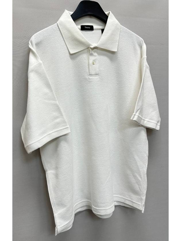 Terry cotton polo shirt 105 - THEORY - BALAAN 3