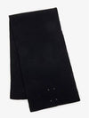 Cotton Wool Stitched Muffler Black - MAISON MARGIELA - BALAAN 4