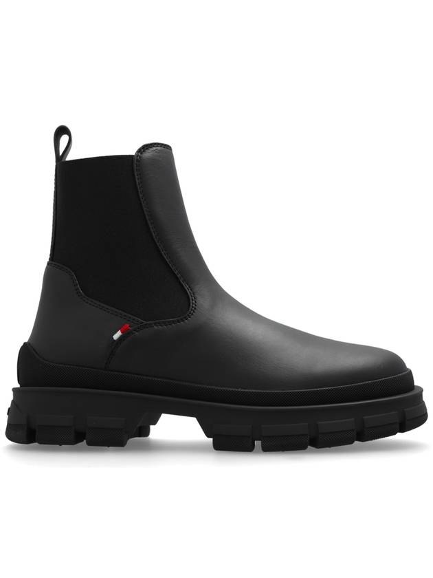 Hevea leather Chelsea boots black - MONCLER - BALAAN 1