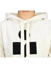 A1M07E SW0001FA 23EC Sweatshirt Hooded Overfit - ISABEL MARANT - BALAAN 4