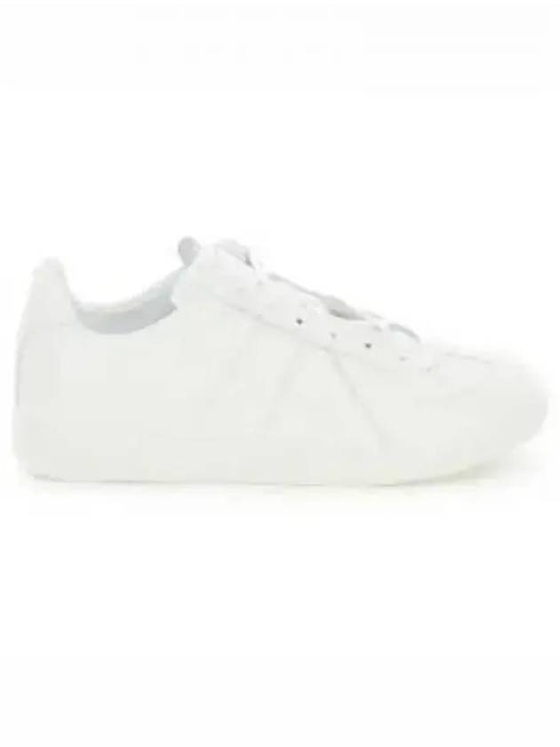 Replica Leather Low Top Sneakers White - MAISON MARGIELA - BALAAN 2