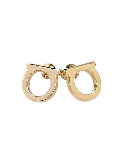 Gancini Earrings Gold - SALVATORE FERRAGAMO - BALAAN 2