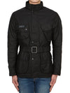 International Slim Wax Jacket Black - BARBOUR - BALAAN 3