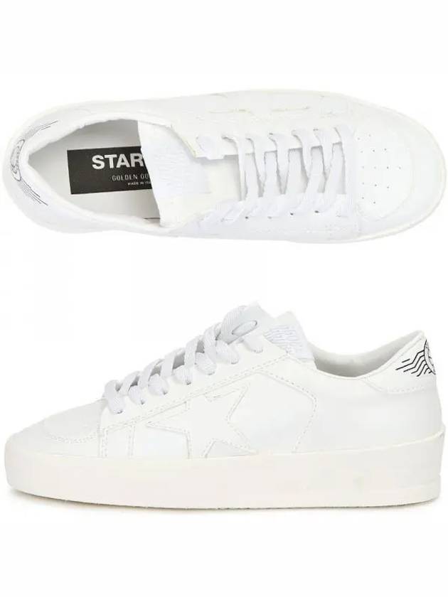 Stardan Leather Low Top Sneakers White - GOLDEN GOOSE - BALAAN 2