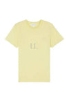 Baby Fox Patch Regular Short Sleeve T-Shirt Yellow - MAISON KITSUNE - BALAAN 2