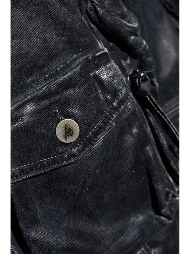 Fern multi-pocket denim jacket - THE ATTICO - BALAAN 5