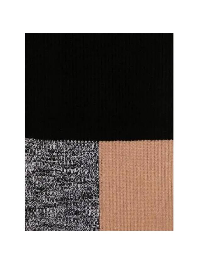 Color block collage merino wool muffler JF006632 0162 - JOSEPH - BALAAN 2