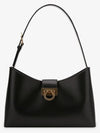 Trifolio Shoulder Bag Black - SALVATORE FERRAGAMO - BALAAN 3