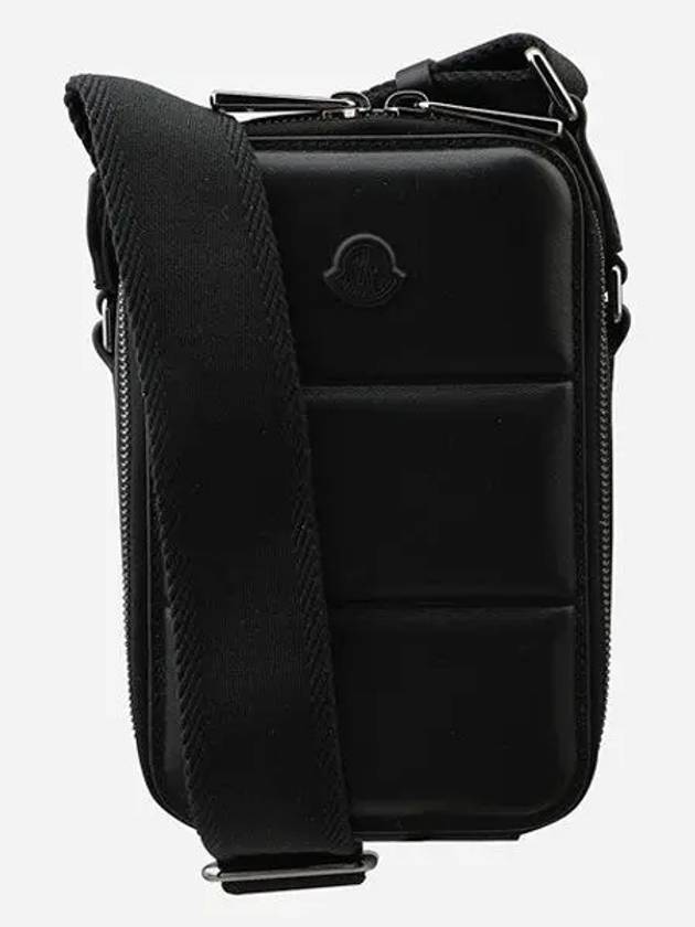 5L00002 M3492 999 Vertical Cross Bag Black 1128353 - MONCLER - BALAAN 1