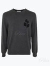 Men's Evans Logo Sweatshirt Grey - ISABEL MARANT - BALAAN 2