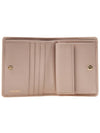 Matelasse Leather Half Wallet Light Pink - MIU MIU - BALAAN 11