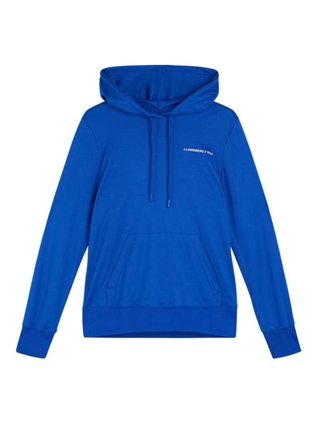 Vice Logo Relaxed Fit Hoodie Blue - J.LINDEBERG - BALAAN 2