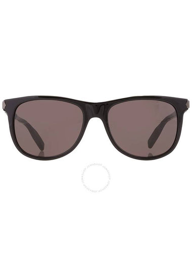 Montblanc Grey Square Men's Sunglasses MB0031S 001 55 - MONTBLANC - BALAAN 1