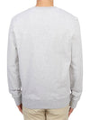 Handwriting Regular Sweatshirt Light Grey Melange - MAISON KITSUNE - BALAAN 5