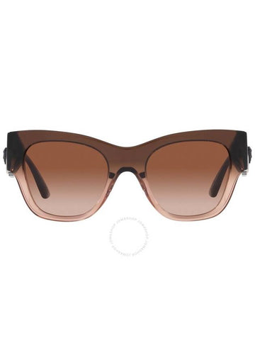 Versace Brown Gradient Cat Eye Ladies Sunglasses VE4415U 533213 52 - VERSACE - BALAAN 1