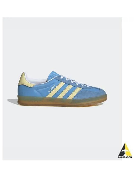 Gazelle Indoor Low Top Sneakers Semi Blue Burst - ADIDAS - BALAAN 2