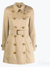 Short Chelsea Heritage Trench Coat Beige - BURBERRY - BALAAN 2