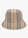 Embroidered Cotton Bucket Hat Beige - BURBERRY - BALAAN 2